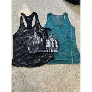 Athletic Tank Top & Sports Bra‎ Bundle Zelos Zyia Active Adidas Medium